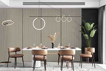 吉林轻奢风格-餐厅