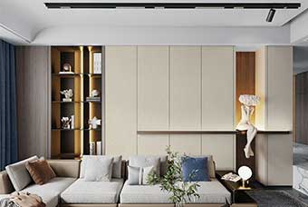 吉林北欧风格-客厅