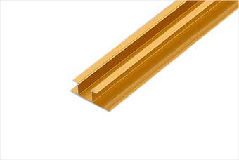 吉林航空纤维墙咔铝合金带灯中条（钛金氧化）