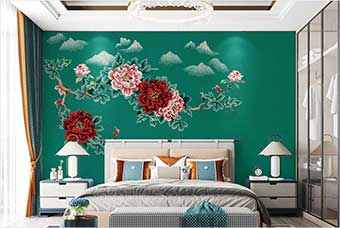 吉林森佰汇航空纤维墙咔（爱情花语）